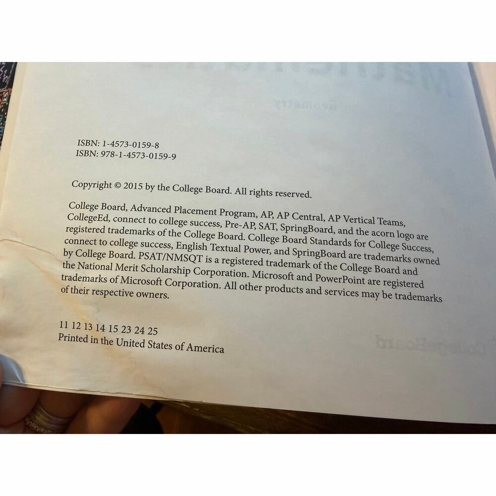 Springboard Geometry Teacher Edition Math Book - Picture 4 of 13